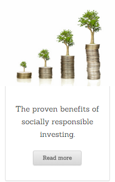 The proven benefits of socially responsible investing